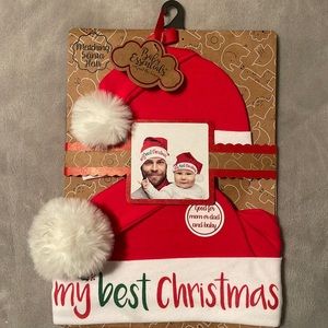 Christmas Santa baby hat